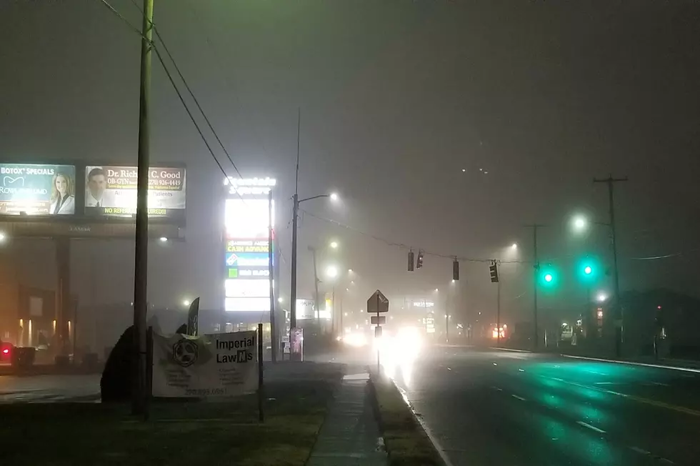 Owensboro’s Foggy Evening Precedes a Freezing Fog Possibility [PHOTOS]