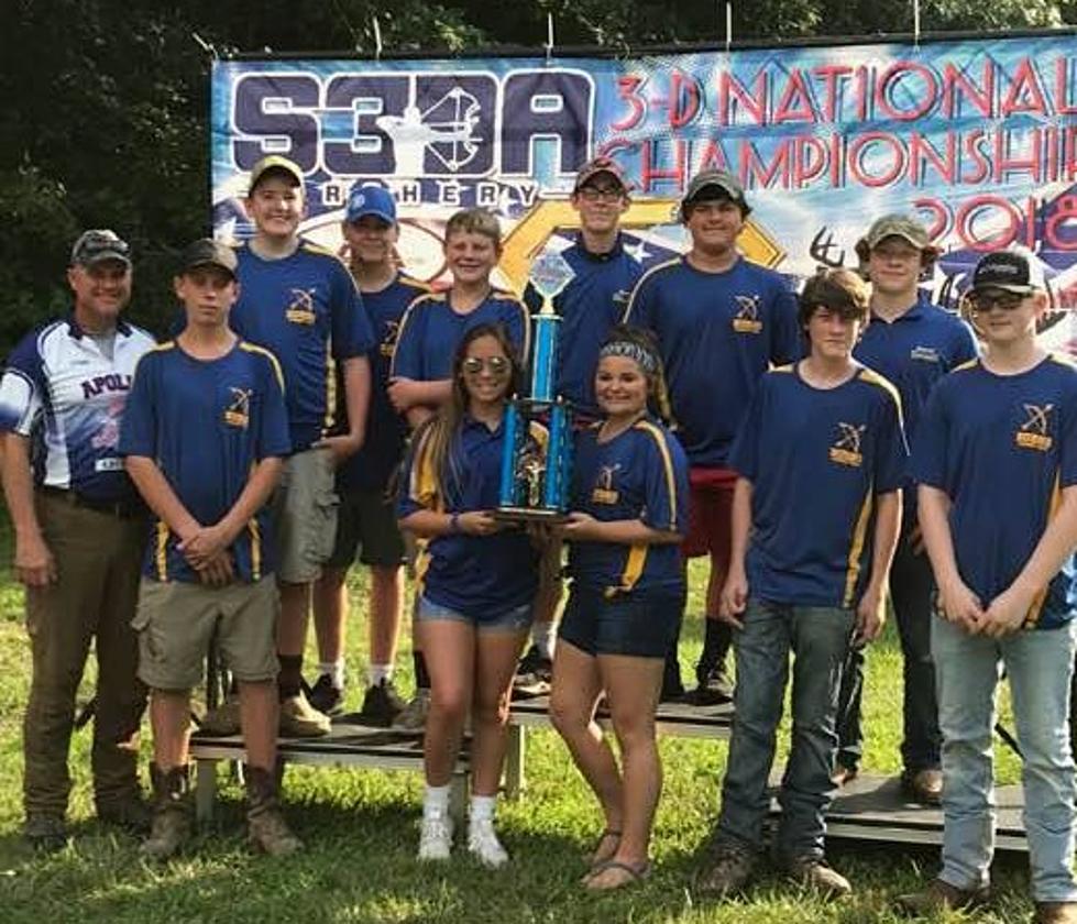 Burns Middle School Archery Team Brings Home National Title (PHOTOS)