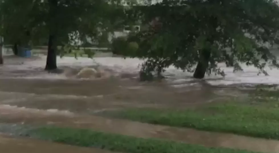 Footage of Water Main Break in Owensboro
