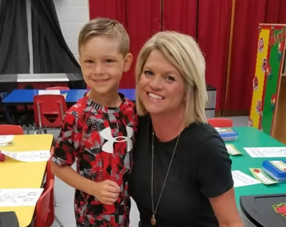 Angel&#8217;s Son Tucker Goes To Kindergarten (VIDEO)