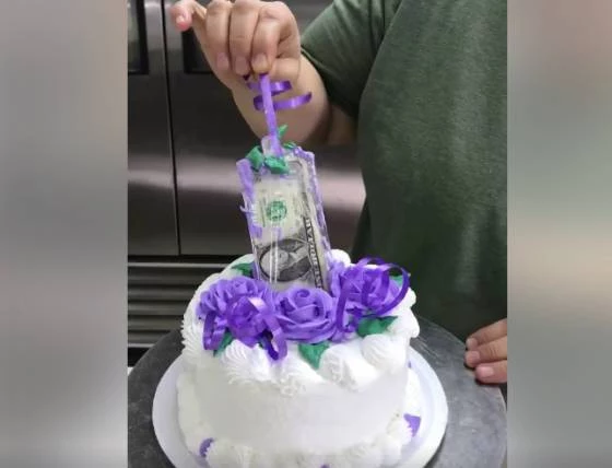 Birthday Money Holder Kit Bundle Custom Birthday Cake Topper - Etsy