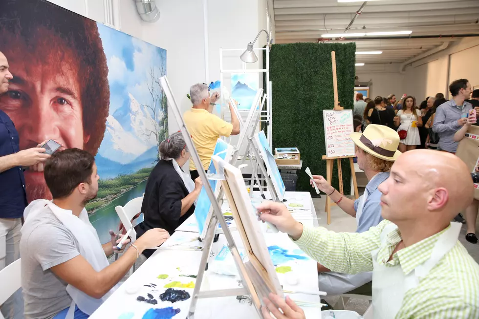 Learn to Paint Like Bob Ross in an Online Live Event