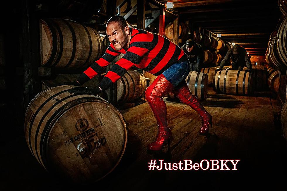 Chad Rolls Bourbon Barrels in Kinky Boots at O.Z. Tyler Distillery