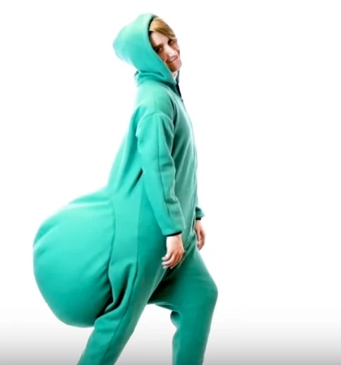 Have You Seen the Bean Bag Onesie? [Video]