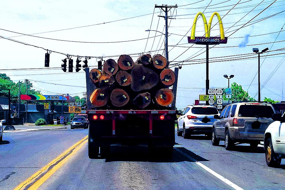 Does Driving Behind a Log Truck Make You Nervous?