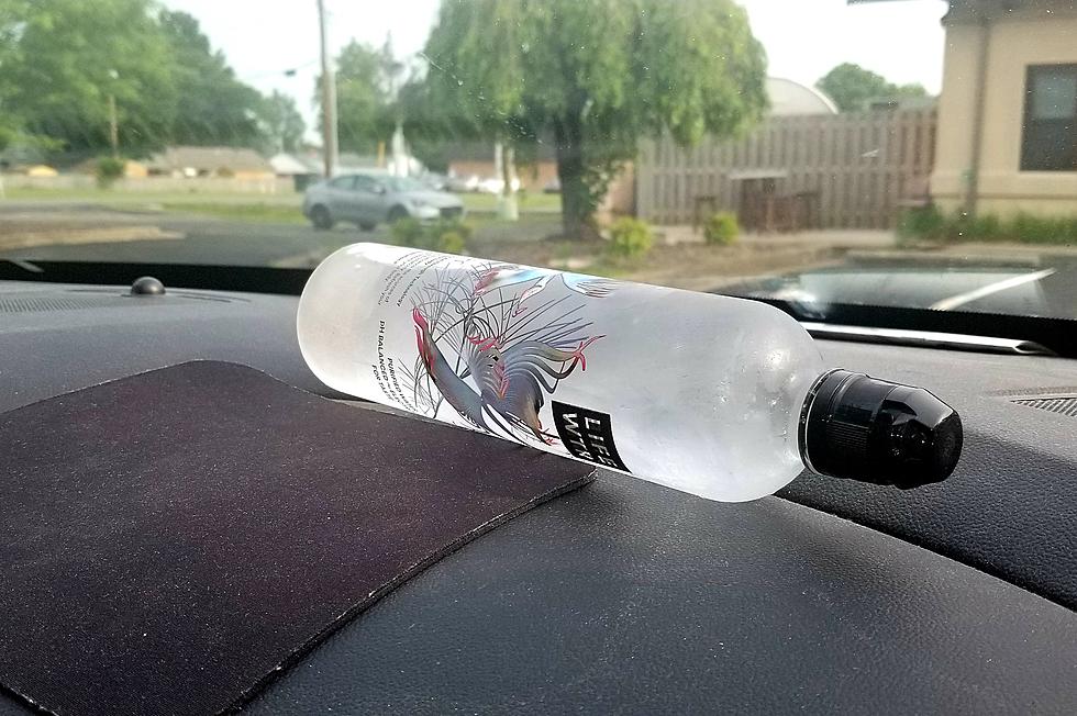 Bottled Water Can Start a Fire in Your Car