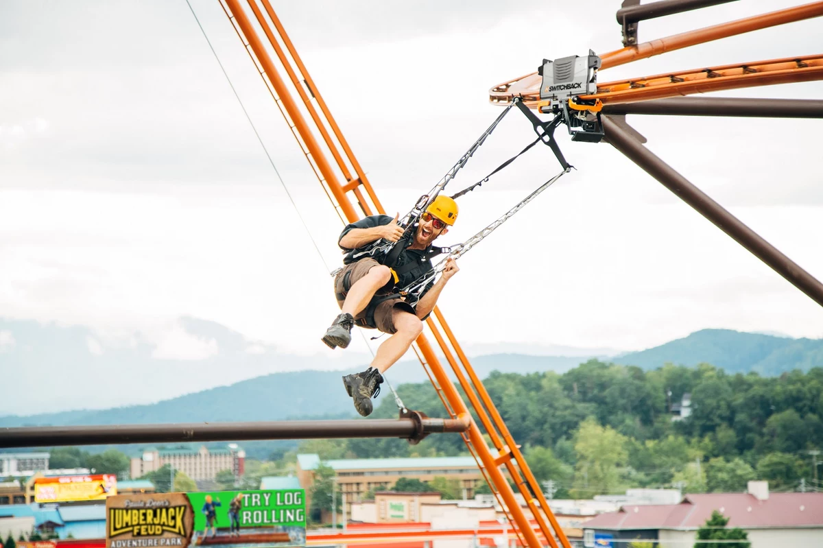 World's First Zip Line Roller Coaster Is Open in the Smokies