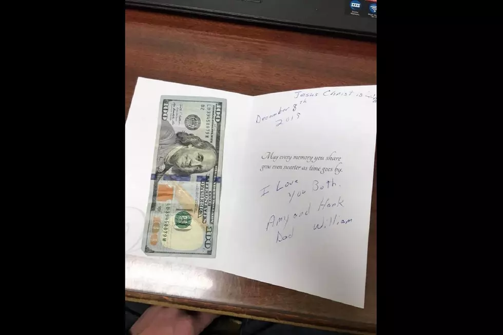 Lost Anniversary Card Containing a $100 Bill Found at Wesleyan Park Plaza