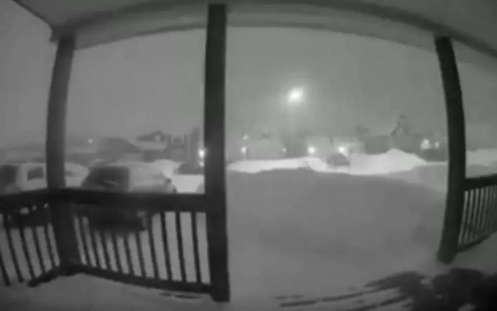 24-Hour Time Lapse Video of Snow Storm [Video]