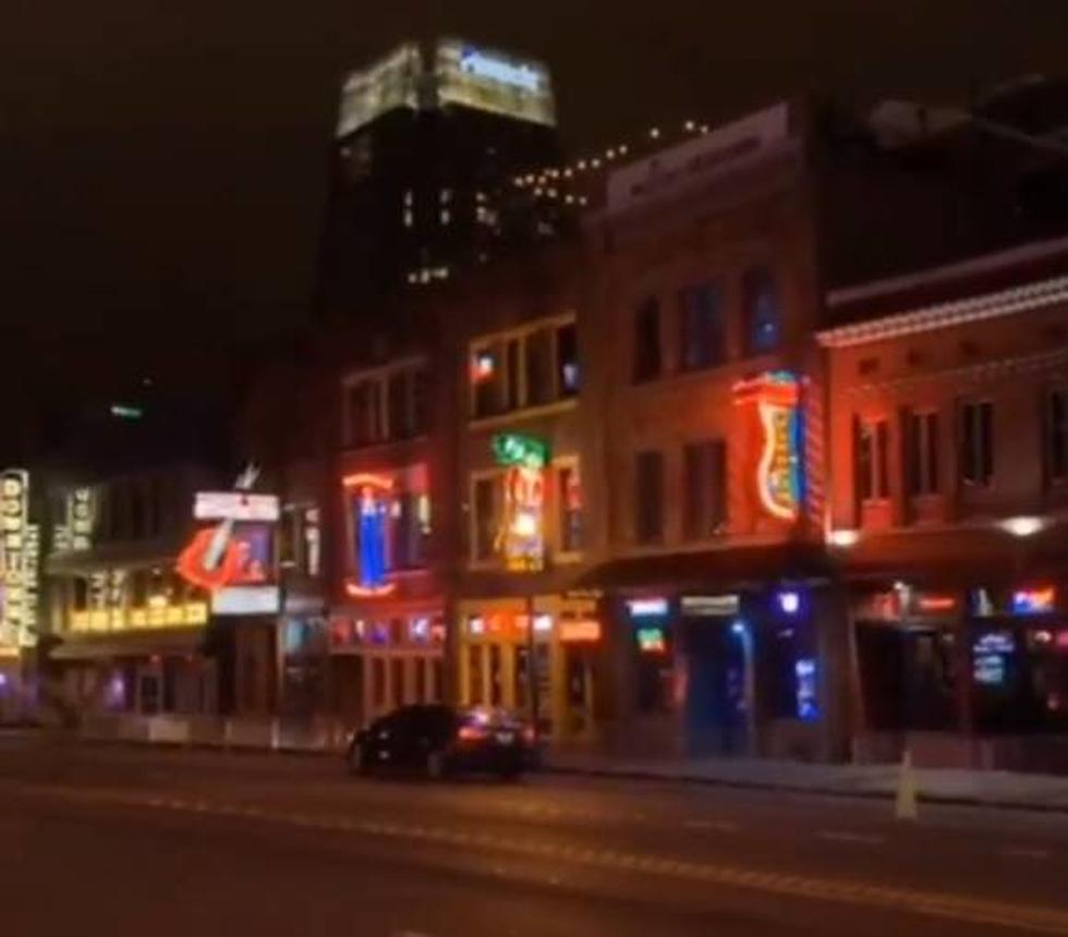 Eerily Quiet Scenes from Downtown Nashville [Video]