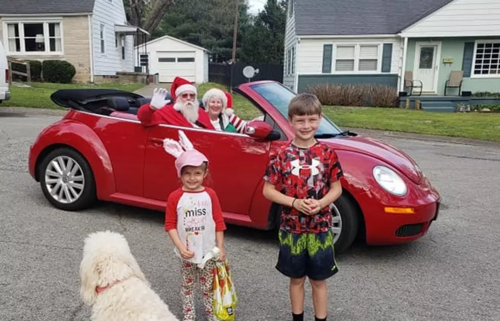 Santa & Mrs. Claus Doing Social Distancing Parade Through Owensboro (VIDEO)