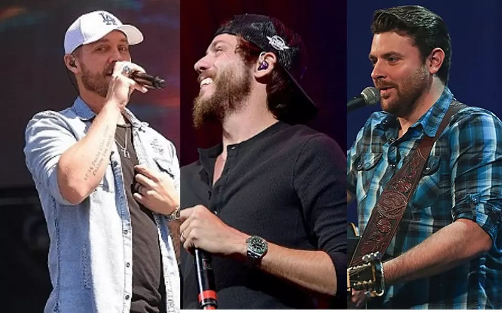 Chris Young, Brett Young, Chris Janson at the Opry