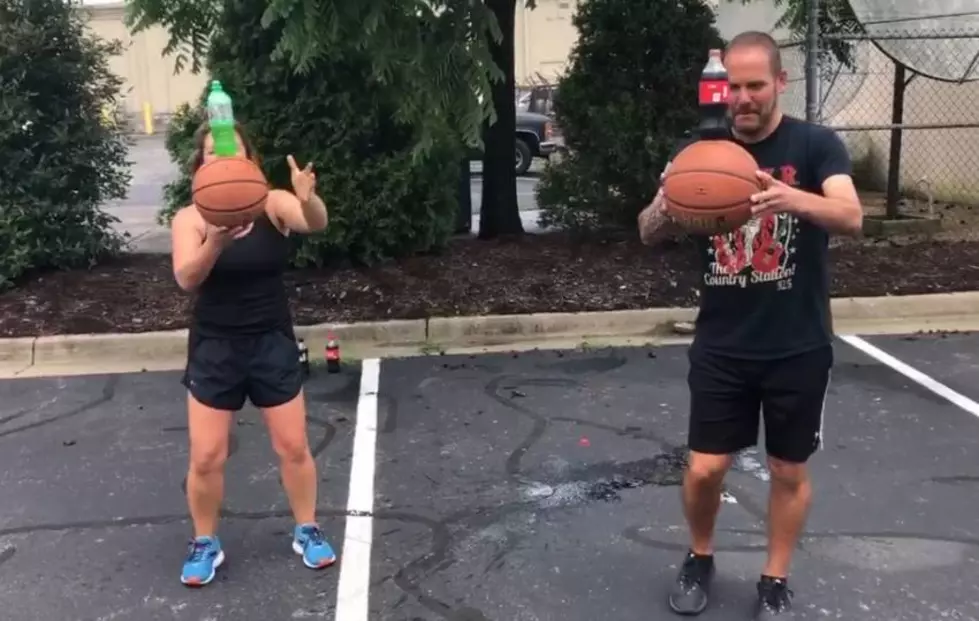 The Soda Bottle Basketball Challenge [Video]