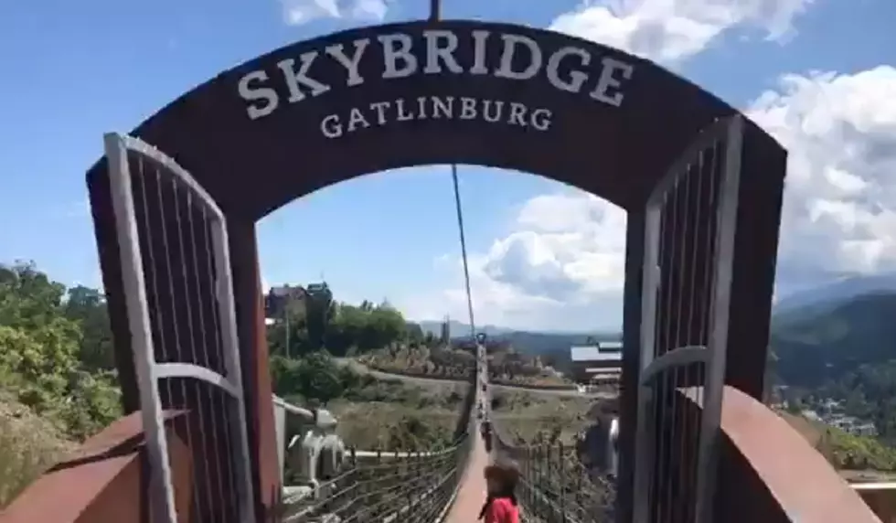 Cracks Repaired in Gatlinburg Skybridge...Walk Safely