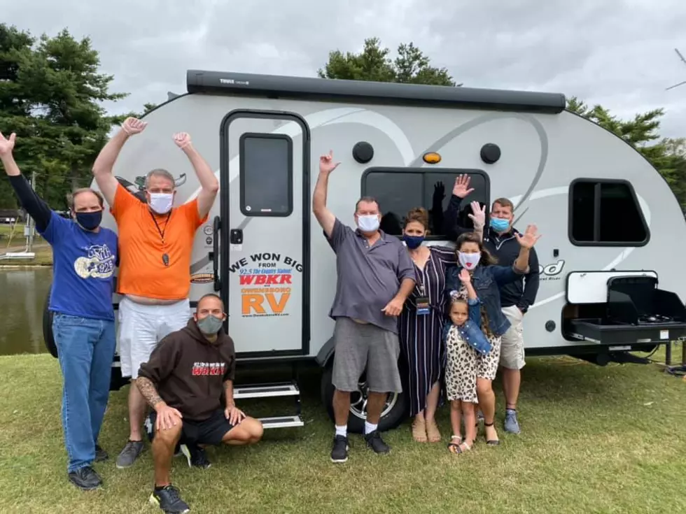 WBKR&#8217;s Keys to Adventure Camper Giveaway Ends in the Most 2020 Way [Photos]