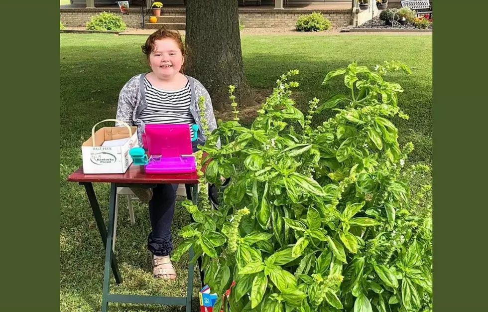 Meadow Lands 2nd Grader Sells Basil to Raise Money for St. Jude