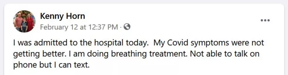 Kenny Horn via Facebook