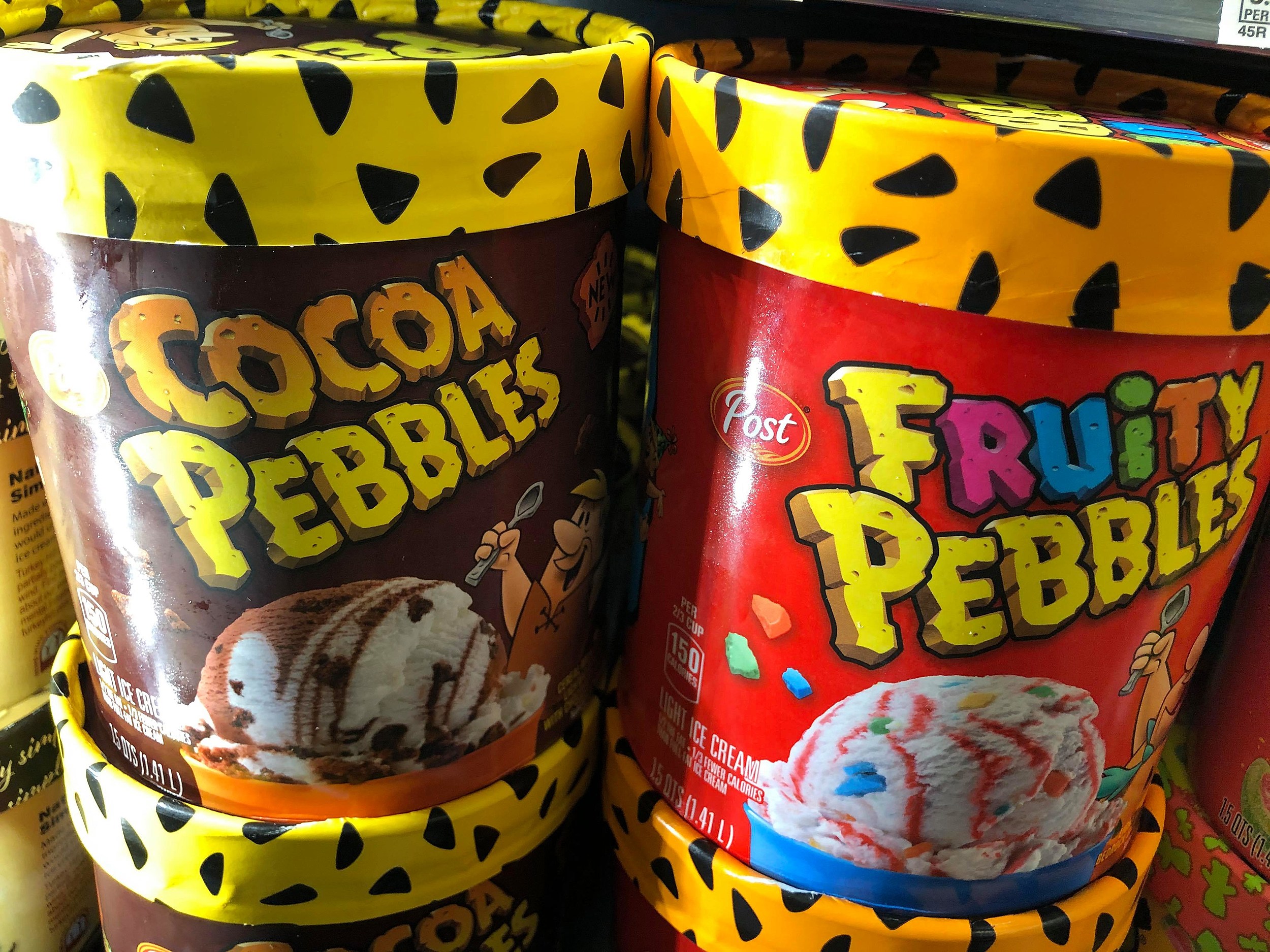 Cocoa Pebbles (1971) vs. Cocoa Krispies (1958) 