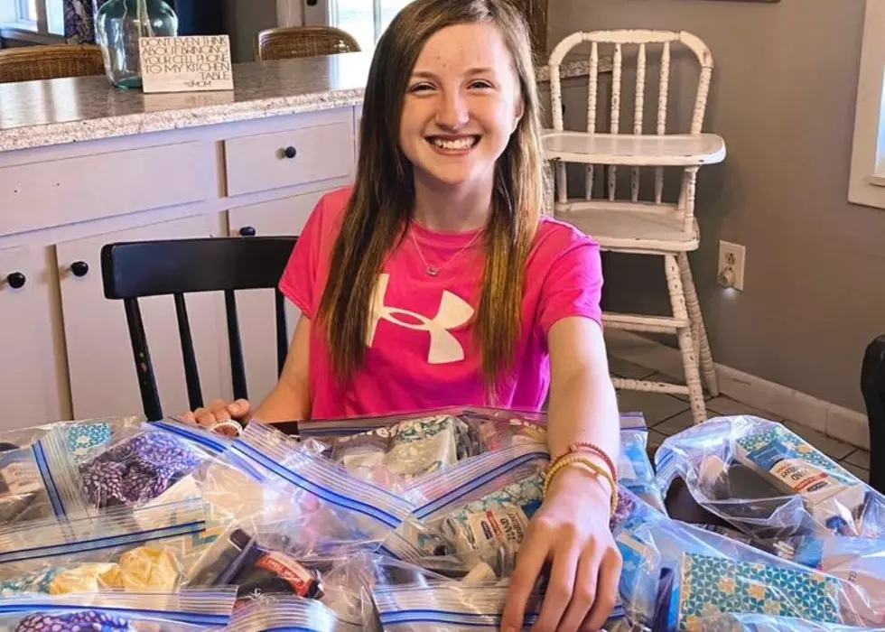 Burns Middle Sixth Grader Gives Back To The Community In Celebration of Her Birthday