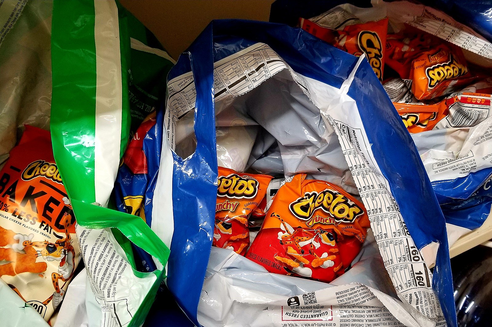 What's Up with All These Bags of Cheetos?