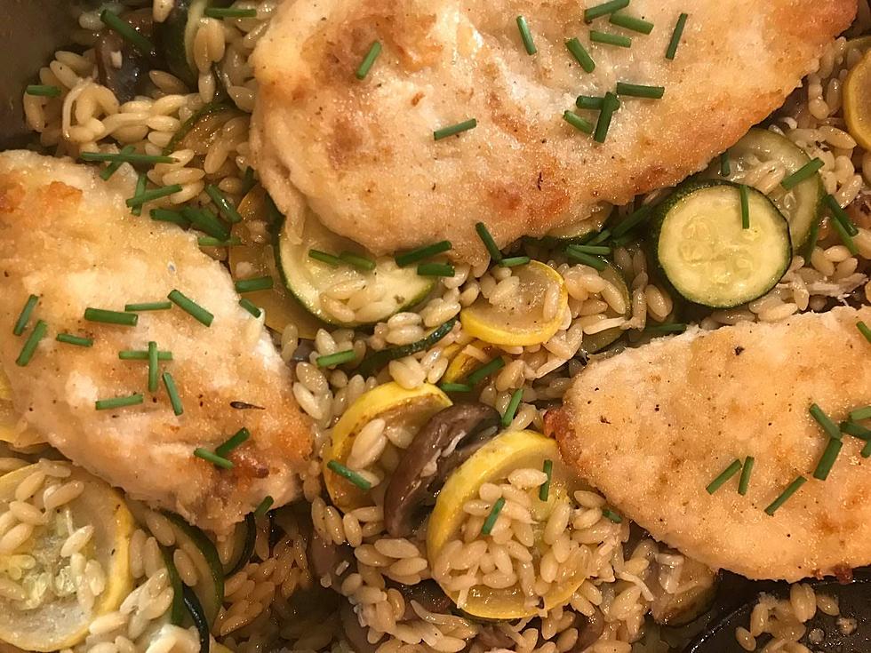 Here’s a Delicious Recipe for Lemon Orzo Chicken That’s Ready in an Hour