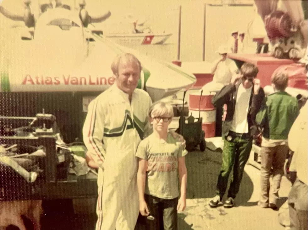 Chris Arnold with Bill Muncey