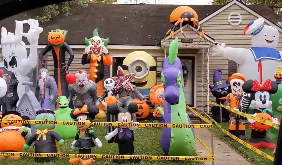 You Won’t Believe How Many Halloween Inflatables This House in Kentucky Has