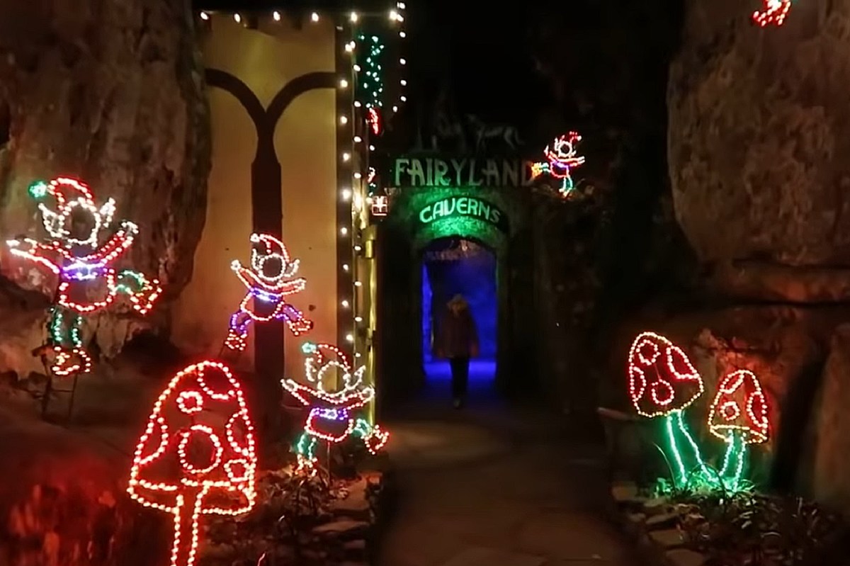 Rock City's Garden of Enchanted Lights in Tennessee [VIDEO]