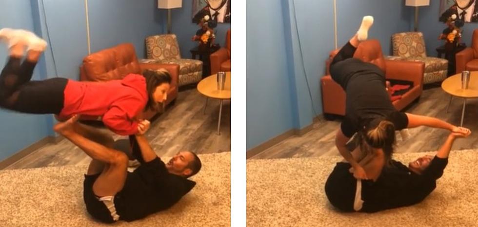 Have You Ever Tried The Human Airplane Challenge?  It’s Hilarious