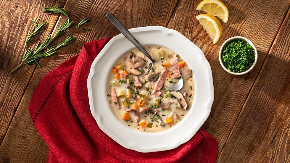 It&#8217;s Cold Outside But This Tasty Mushroom and Ham Soup Will Warm You Up