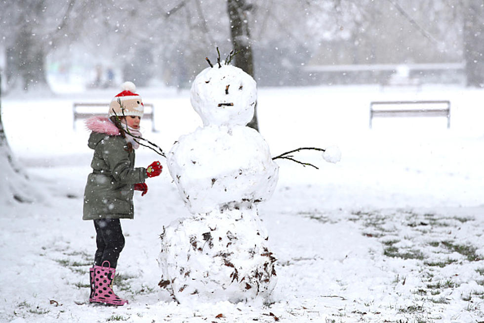 You May Be Able to Build a Snowman This Weekend