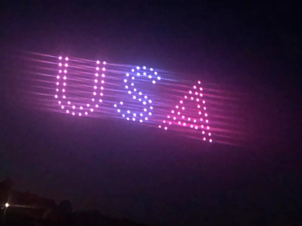Patriotic Photos from Holiday World's New Drone Show