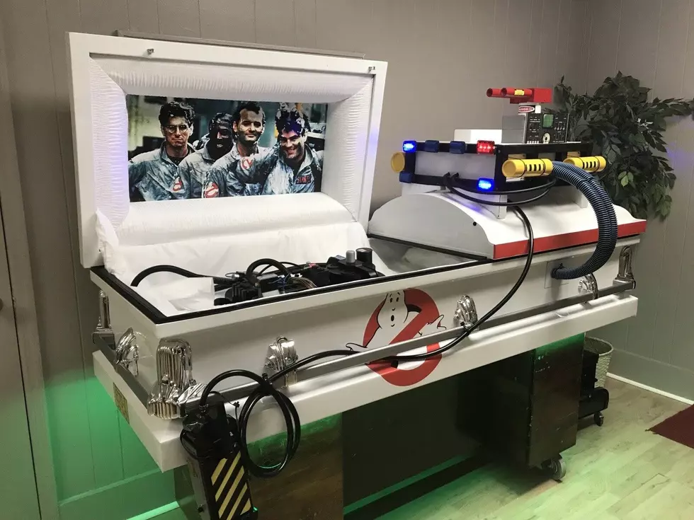 You Can Now Be Buried in a Ghostbusters-Themed Casket