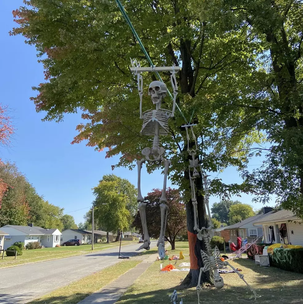 You Can See Skeletons Zipline in Owensboro