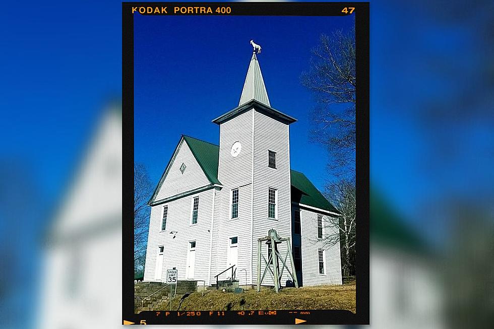 The Story of the Goat That Stands Atop an Old KY Lodge Hall