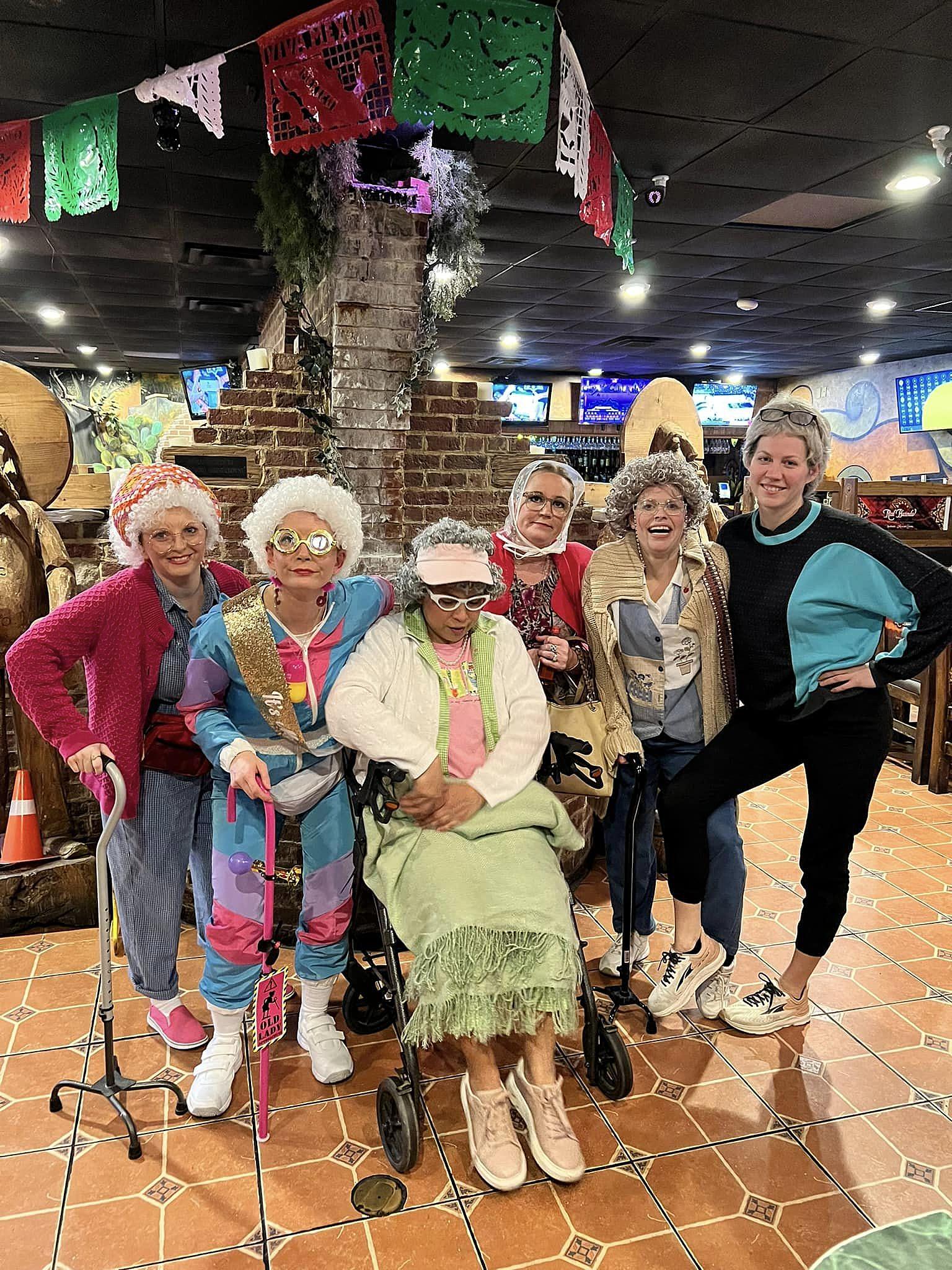 KY Gals Host Granny-Themed Birthday & Their Outfits Are HILARIOUS