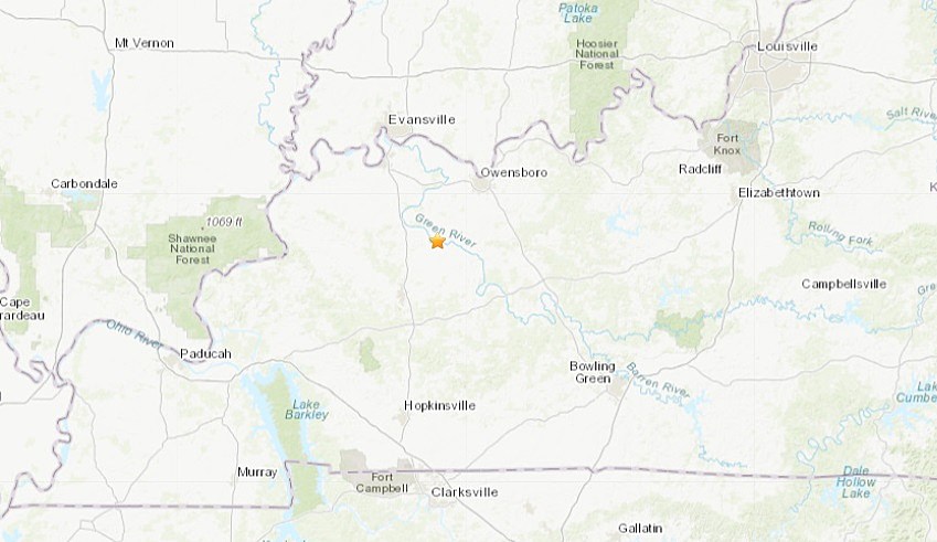 Two Small Earthquakes Rumbled Western Kentucky on Monday Nightloading...