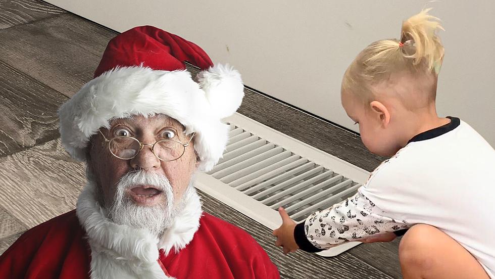 Adorable Kentucky Toddler Believes Santa is Stuck in Floor Vent [Hilarious Video]