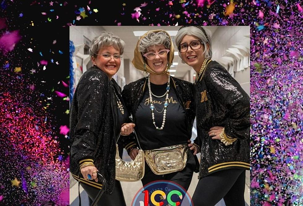 'The Glamorous Granny Squad' Celebrate the 100th Day of School