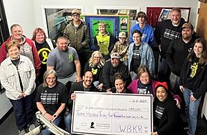 The 2024 WBKR St. Jude Radiothon Total