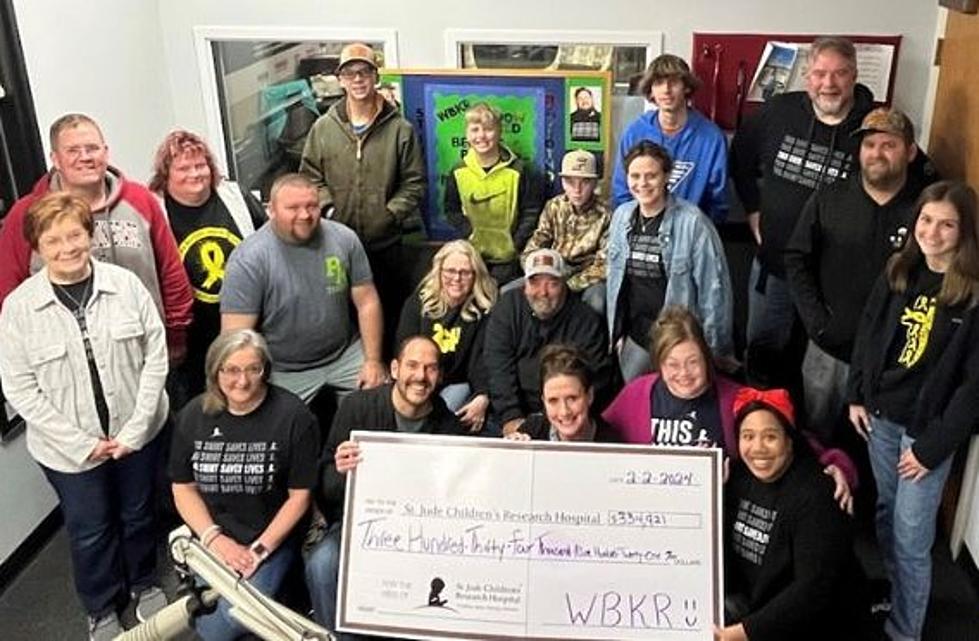 The 2024 WBKR St. Jude Radiothon Total