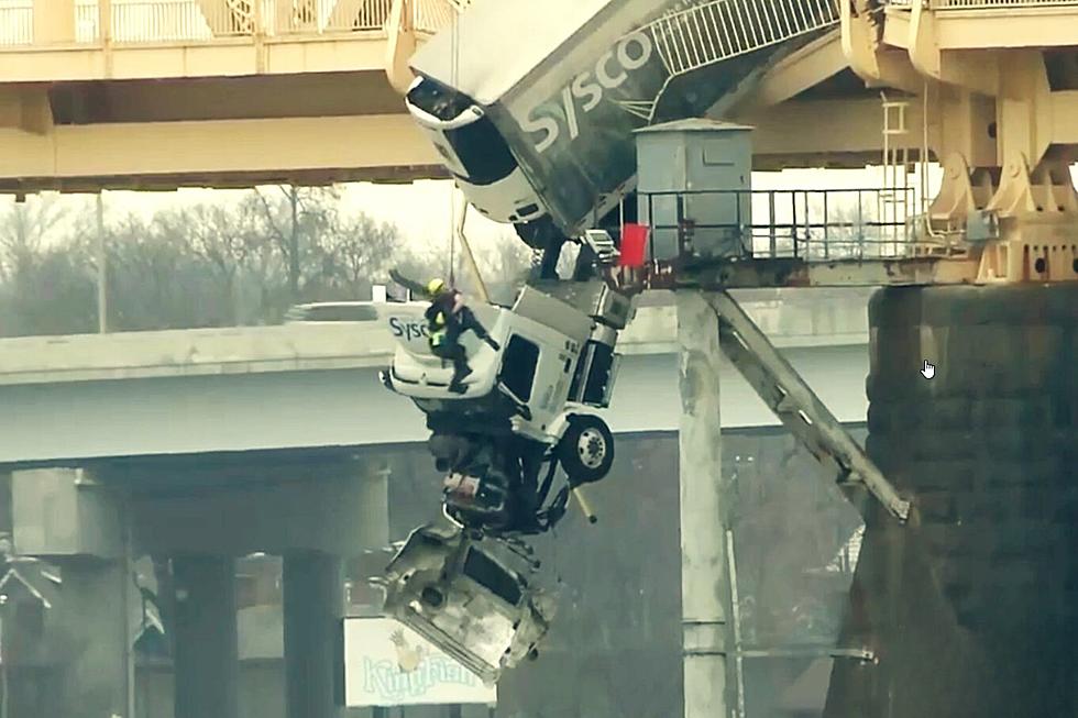 Driver Rescued From Truck Dangling Off Kentucky Bridge