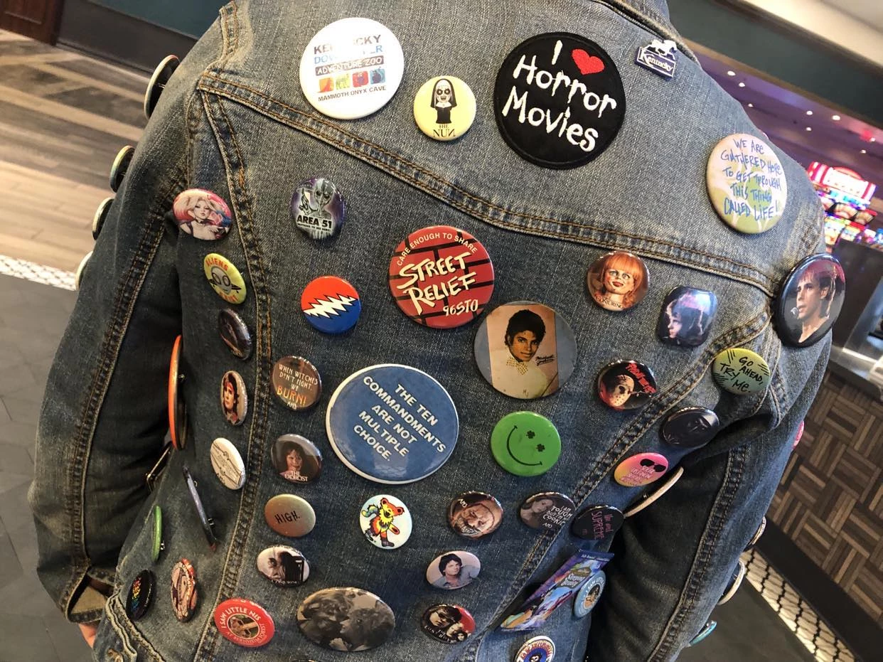 Owensboro Woman's Denim Jacket Features 171 Buttons