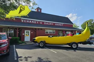 Don’t Miss the Big Banana Car at Chaney’s Dairy Barn in Bowling...