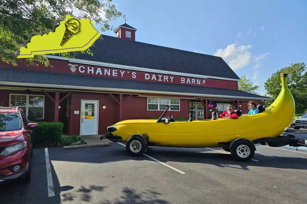 Don’t Miss the Big Banana Car at Chaney’s Dairy Barn in Bowling Green KY