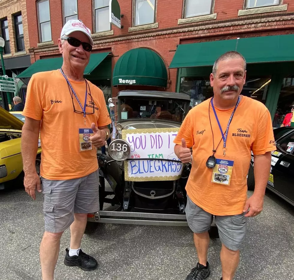 Owensboro, KY Team Finishes The Great Race 2024 in Gardiner, Maine