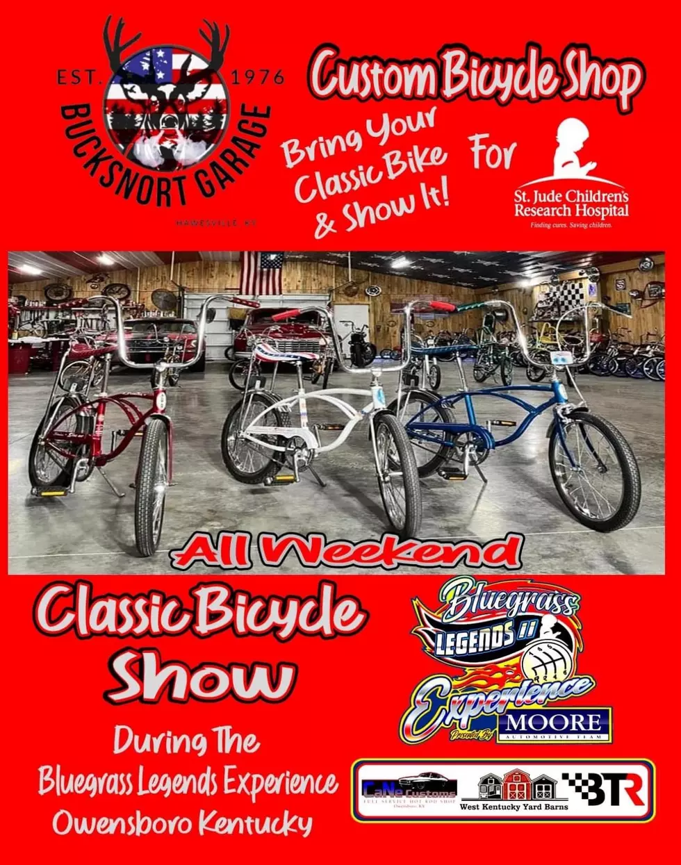 BUCKSNORT GARAGE LLC. CLASSIC BICYCLE SHOW