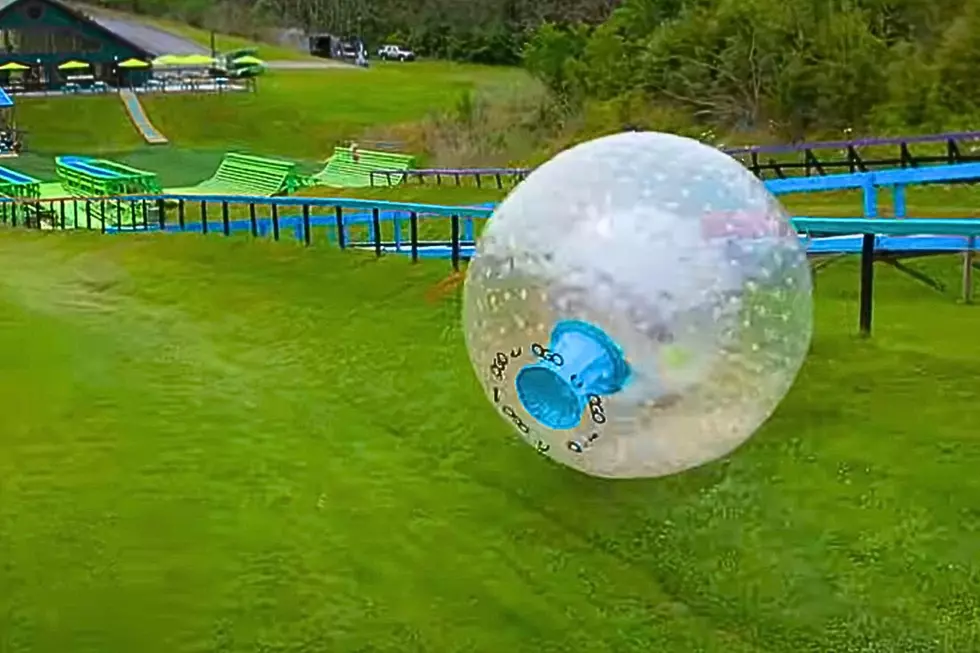 The Smoky Mountains’ Wildest Attraction Lets You Roll Downhill Inside a Giant Plastic Ball