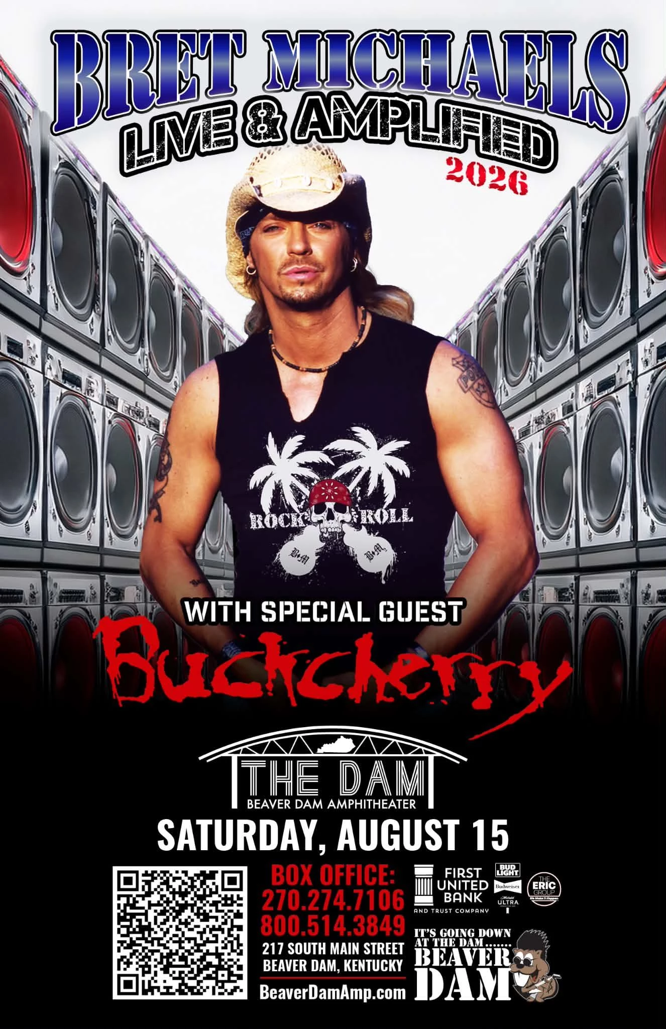 Bret Michaels Returns To Beaver Dam Amphitheatre In 2026