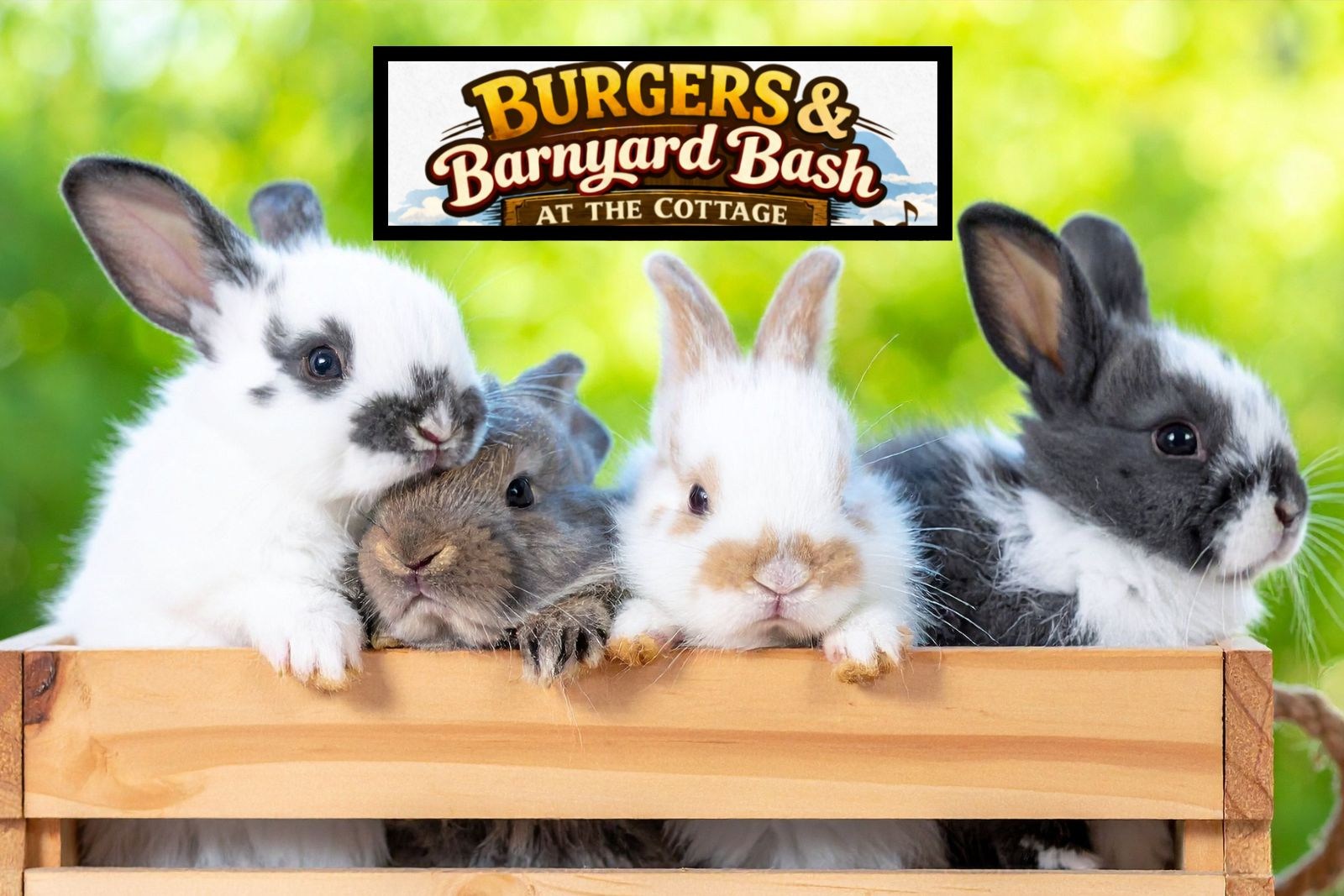 The Cottage Invites You To The Burger & Barnyard Bash